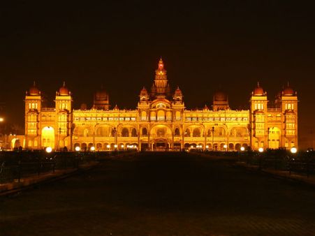 4) Lightning Of The Mysore Palace