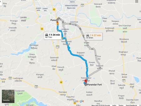 How To Reach Purandar Fort How To Reach Purandar Fort