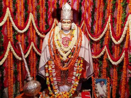 2) Sankat Mochan Hanuman Temple