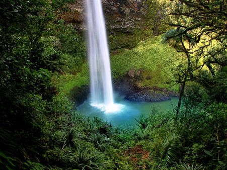3) Bhatta Falls 3) Bhatta Falls