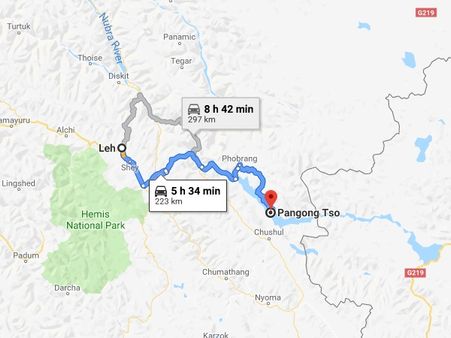 How To Reach Pangong Lake