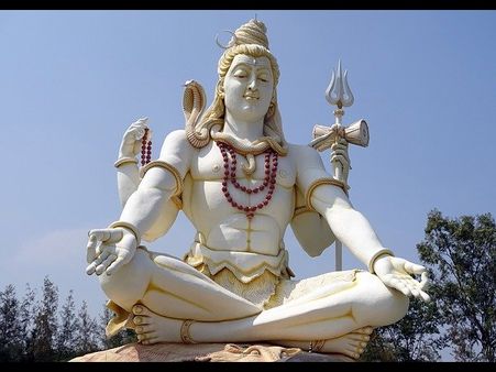 3. Be awe-inspired by the larger than life statue of Lord Shiva