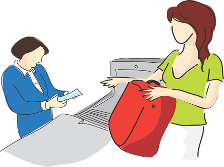 3. Not Acting Sensibly At Security Checkpoints