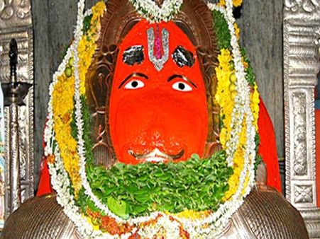 10. Karmanghat Hanuman Temple, Telangana