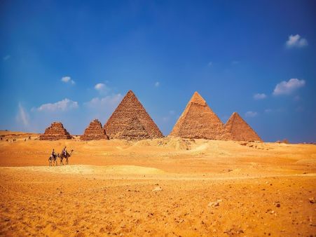 The Great Pyramid of Giza, Egypt The Great Pyramid of Giza, Egypt