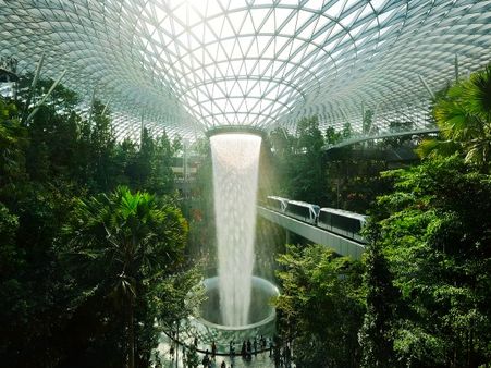 1) Jewel Changi Airport 1) Jewel Changi Airport