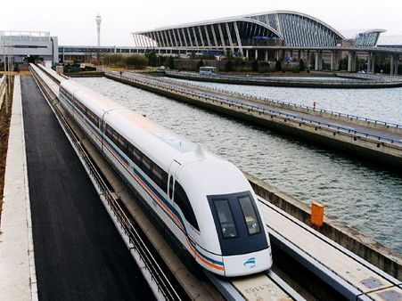 3) Shanghai Maglev, China
