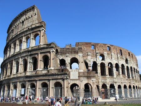 2) Colosseum, Rome: