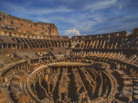 Colosseum From Inside Colosseum From Inside