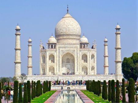 3) Taj Mahal, India: 3) Taj Mahal, India: