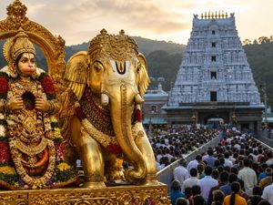 तिरुमाला ब्रह्मोत्सव छठा दिन: दर्शन में लग रहा 24 घंटे का समय, जानें वाहन और पार्किंग का नया नियम