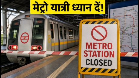 दिल्ली मेट्रो अलर्ट: आज 17 स्टेशनों पर एंट्री-एग्जिट बंद, सफर से पहले जानें ये जरूरी अपडेट