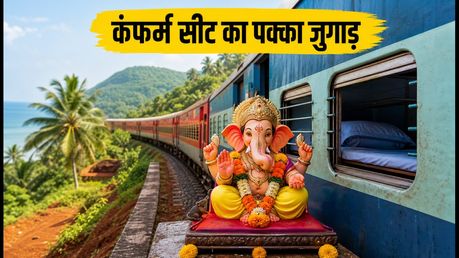 गणपति स्पेशल ट्रेनें: कंफर्म सीट पाने के लिए आज ही अपनाएं ये स्मार्ट तरीके