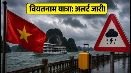 वियतनाम में तूफान 'नारा' का कहर: हनोई-हा लॉन्ग बे की यात्रा पर बड़ा अलर्ट, जानें सुरक्षित विकल्प
