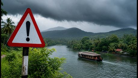 केरल में भारी बारिश का ऑरेंज अलर्ट: यात्रा से पहले ये जरूरी अपडेट्स जरूर चेक करें