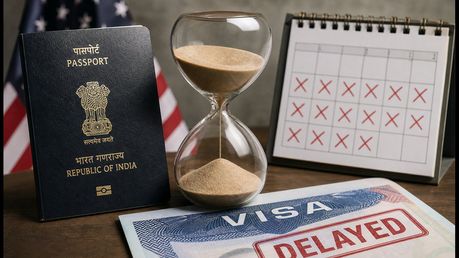 US Visa का इंतजार: मुंबई-हैदराबाद में 1 साल की वेटिंग, जानें जल्दी स्लॉट पाने का सही तरीका