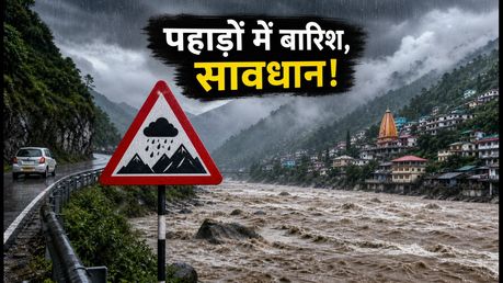उत्तराखंड में भारी बारिश का ऑरेंज अलर्ट: नैनीताल-मसूरी जाने का प्लान है तो अभी रुकें!