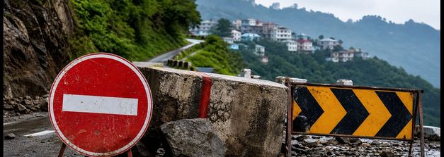 मसूरी-देहरादून रोड बंद: लैंडस्लाइड से रास्ता जाम, पर्यटकों की प्लानिंग पर फिरा पानी