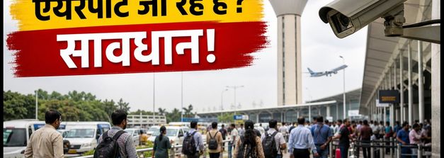 एयरपोर्ट्स पर हाई अलर्ट: आज सफर करने वालों के लिए जरूरी गाइडलाइंस, 3 घंटे पहले पहुंचें