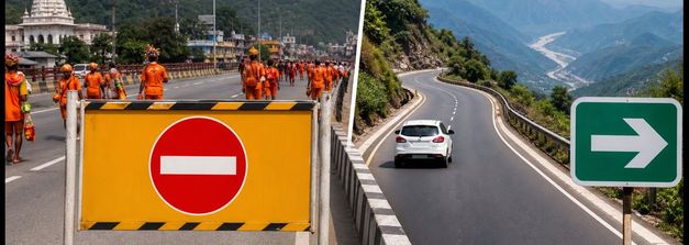 दिल्ली-हरिद्वार हाईवे पर जाने का प्लान है? 4 से 12 अगस्त तक रहेगा रूट डायवर्जन, जानें वैकल्पिक रास्ते