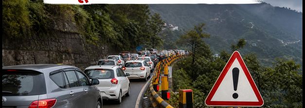 मसूरी जाने का प्लान है? पानीवाला बैंड पर भारी जाम, जानें कब निकलना होगा सही