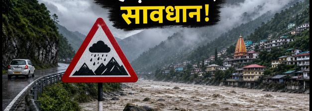 उत्तराखंड में भारी बारिश का ऑरेंज अलर्ट: नैनीताल-मसूरी जाने का प्लान है तो अभी रुकें!