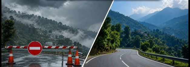 उत्तराखंड में भारी बारिश का रेड अलर्ट: नैनीताल-मसूरी जाने का प्लान है तो अभी टाल दें