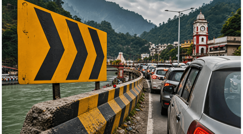 हरिद्वार-ऋषिकेश से दिल्ली वापसी: जाम में फंसने से बचना है तो आज ही बदलें अपना रास्ता