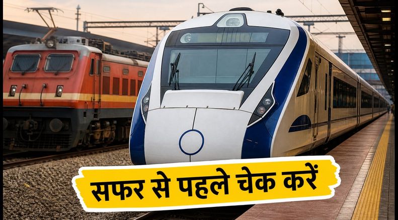 दिल्ली में आज रेल यात्रियों के लिए अलर्ट: कई ट्रेनें रद्द और डायवर्ट, सफर से पहले चेक करें लिस्ट