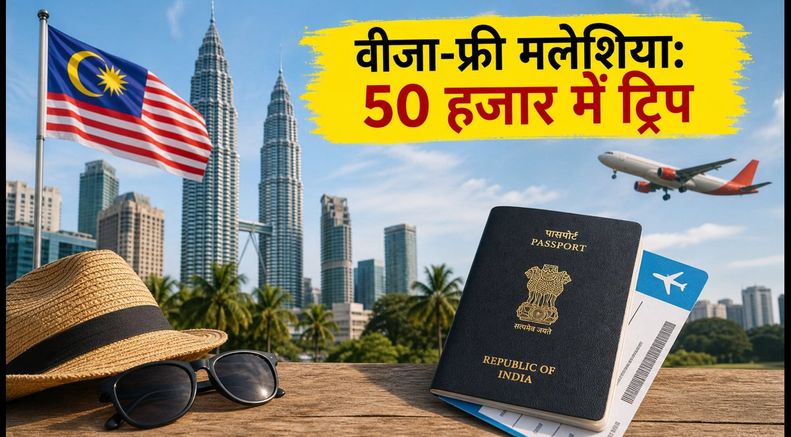 मलेशिया जाने का सुनहरा मौका: 30 दिन वीजा-फ्री एंट्री और 50 हजार में पूरा ट्रिप प्लान