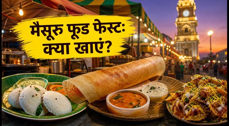 मैसूरु दशहरा फूड फेस्ट: पैलेस की लाइटिंग के साथ इन 5 डिशेज का लें स्वाद, जानें टाइमिंग और नियम