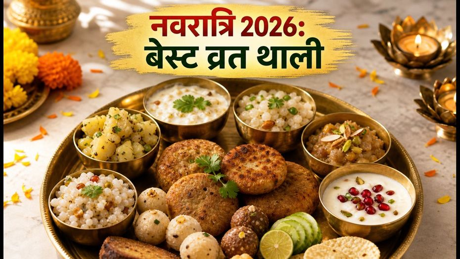 नवरात्रि 2026: दिल्ली, मुंबई और बेंगलुरु के बेस्ट व्रत मेन्यू, आज ही बुक करें अपनी थाली