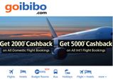 Goibiboके 10 बेस्ट कैशबैक आँफर 