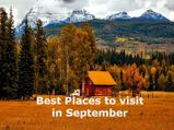 सितंबर में घूमने लायक भारत के सबसे खास पर्यटन स्थल 