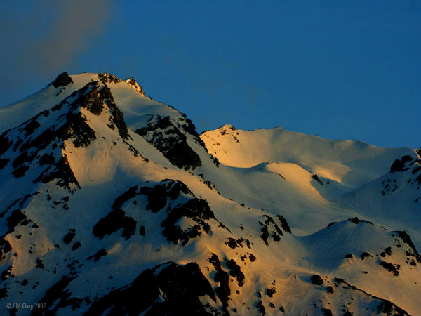 हिमाचल में सनसेट 