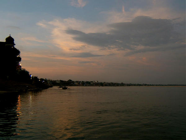 वाराणसी में सनसेट