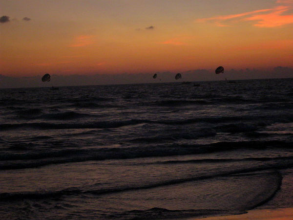 गोवा में सनसेट 