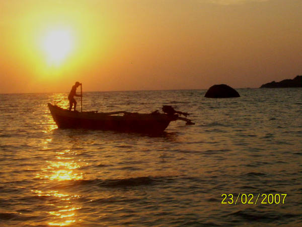 गोवा में सनसेट
