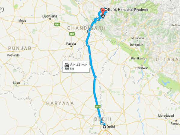  road trip from delhi to chail weekend getaway