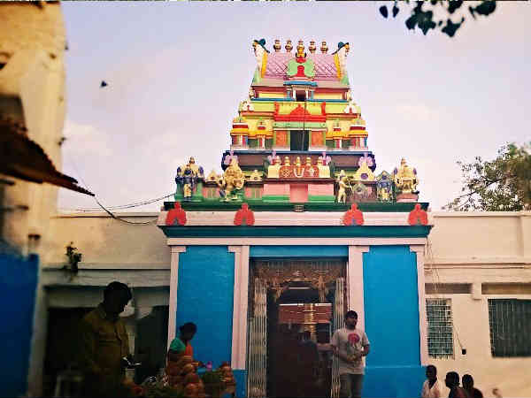 वीजा देवता का मंदिर, बालाजी मंदिर, चिल्कुर 