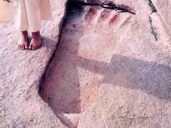 पैर के निशान