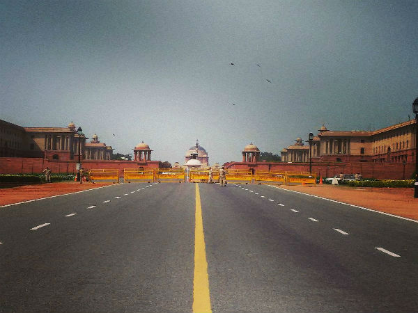 राष्‍ट्रपति भवन से इंडिया गेट 