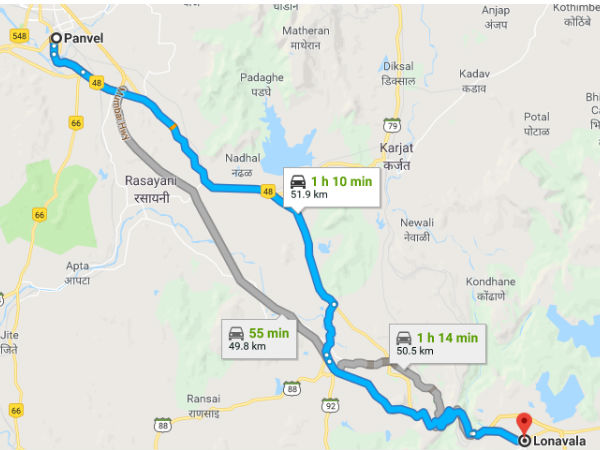 पनवेल से लोनावाला 