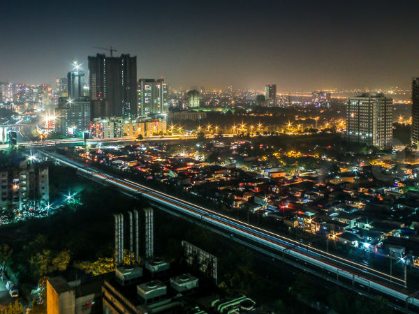 ठाणे से मुंबई (43 किमी- 28 मिनट )