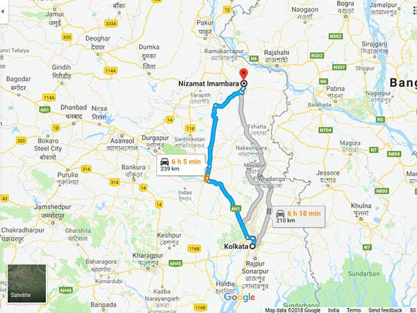 कैसे पहुंचे निजामत इमामबाड़ा 