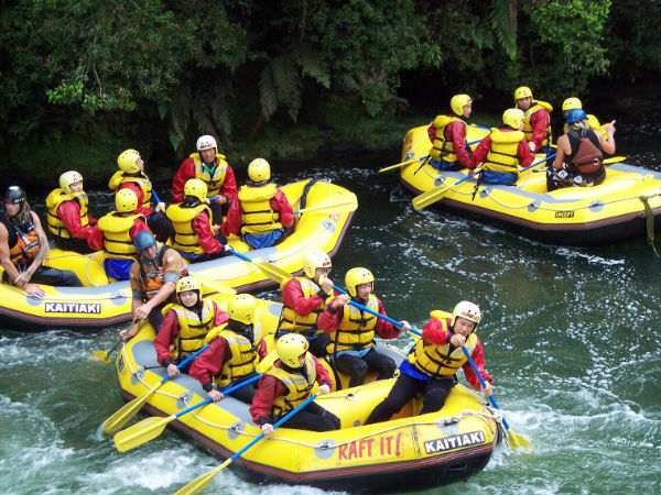 कुंडलिका में राफ्टिंग 