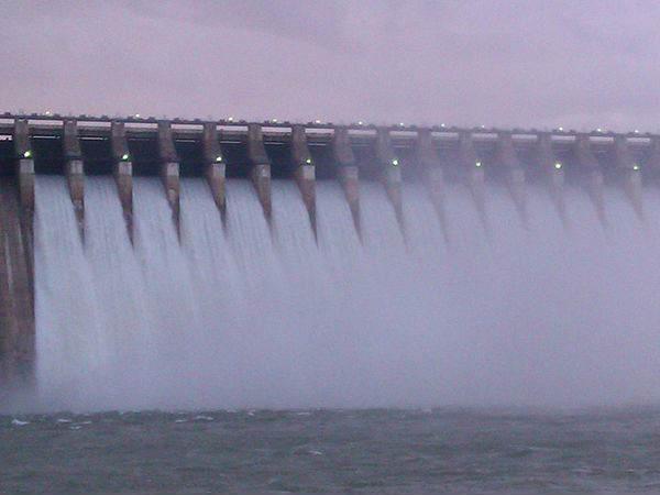 नागार्जुन सागर बांध, आंध्र प्रदेश 