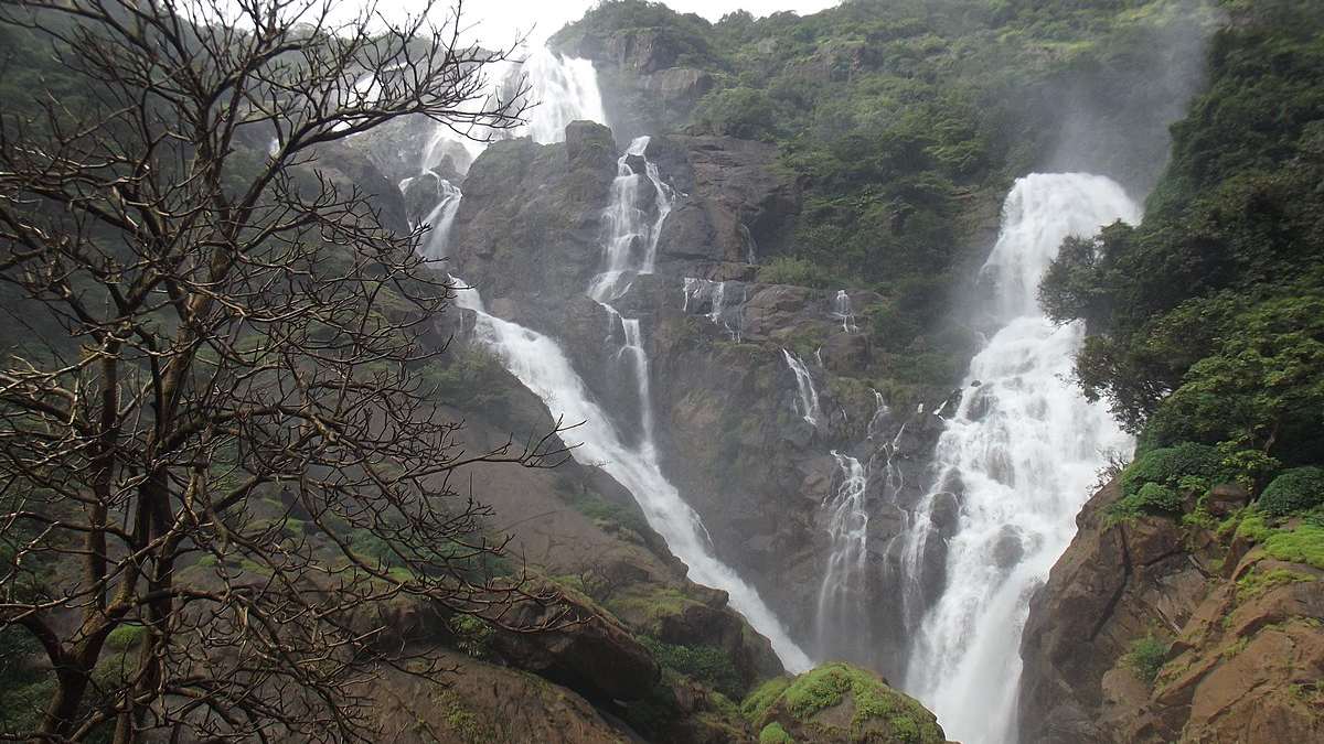 dudhsagar waterfall