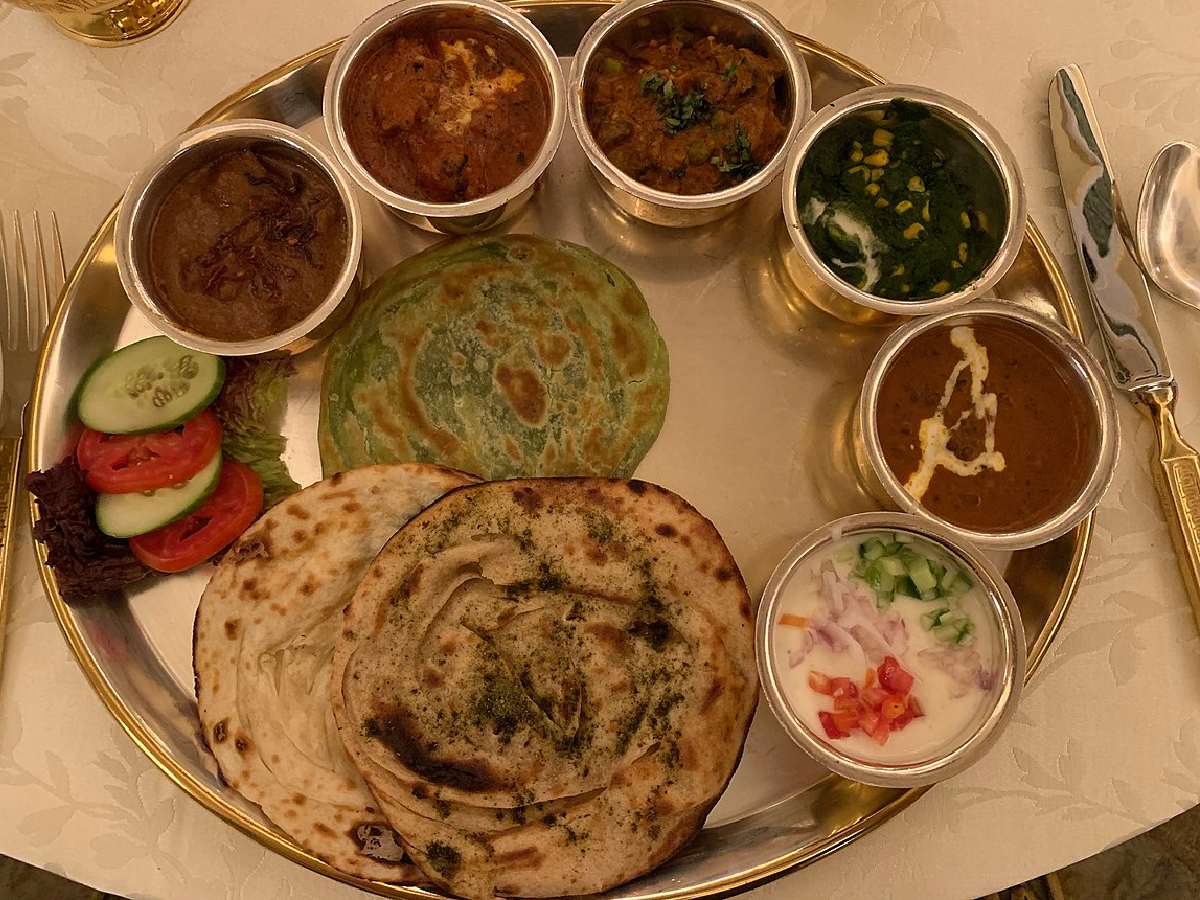 food at rambagh palace