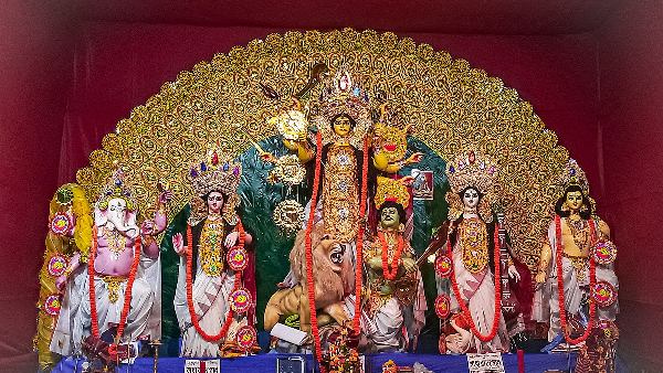 durga puja idol